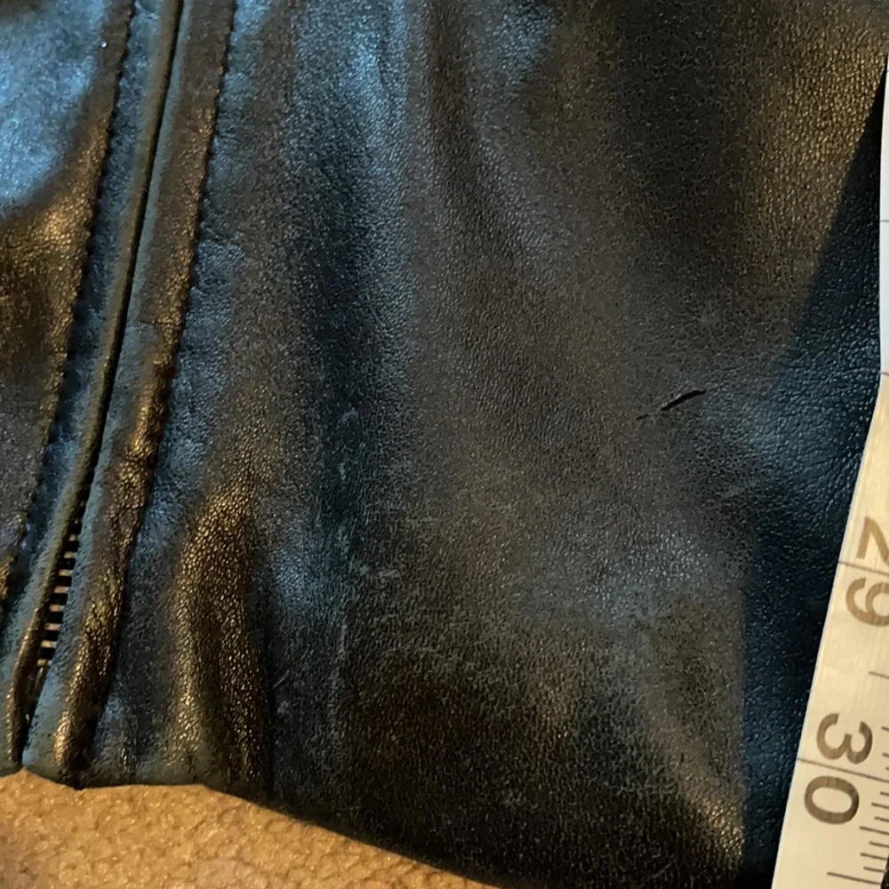 Wilson’s oversized vintage leather jacket bomber - Picture 12 of 14